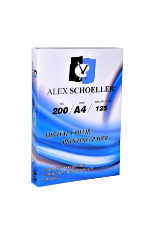 ALEX FOTOKOPİ KAĞIDI 200 GR.A-4 125 Lİ