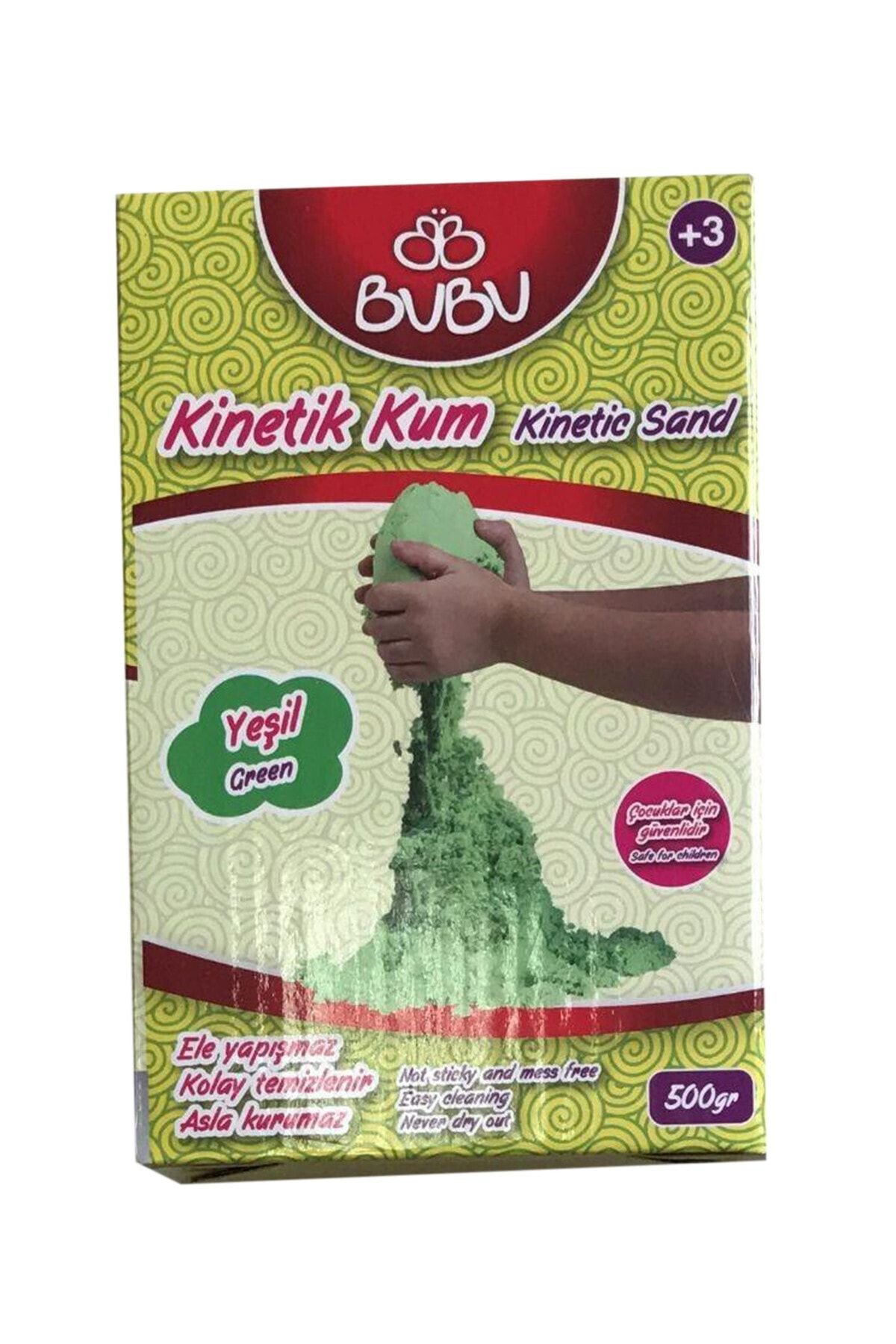 BU BU KINETIK KUM 500 GR.YEŞİL