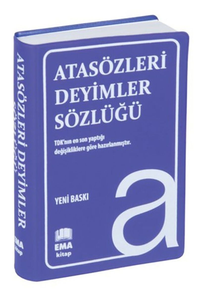 EMA ATASÖZLERİ DEYİMLER SÖZLÜK PLASTİK KAPAK M025