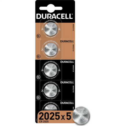 DURACELL DÜĞME PİL 2025 5 Lİ