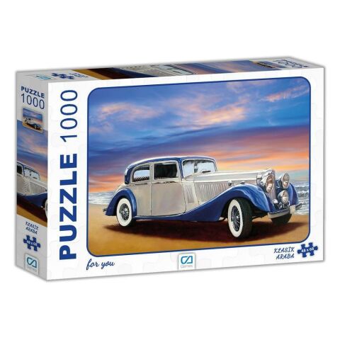 CA GAMES PUZZLE 1000 PARÇA KLASİK ARABA 7003