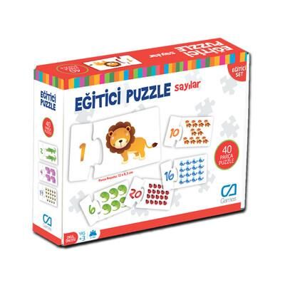 CA GAMES PUZZLE EĞİTİCİ SAYILAR 40 PARÇA 5031