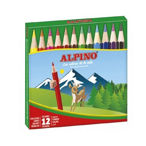 ALPINO KURU BOYA 12 Lİ KISA AL-10652