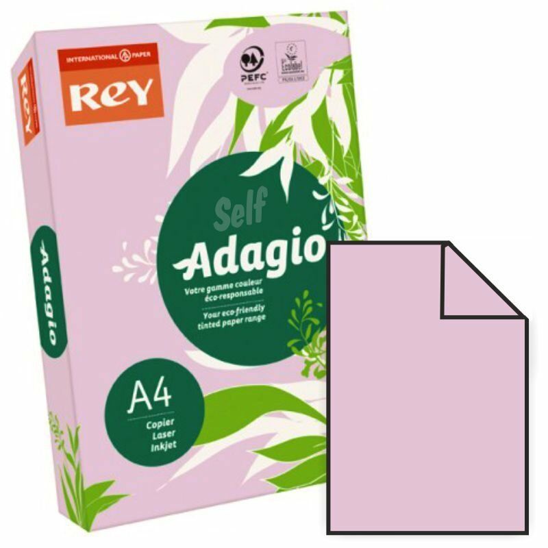 REY ADAGIO RENKLİ FOT.KAĞ.A-4 80 GR.LİLA 500 LÜ