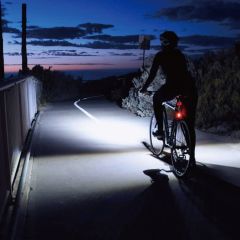 Şarjlı Bisiklet ve Kafa Feneri - 800 Lumen, 6 Modlu LED Aydınlatma