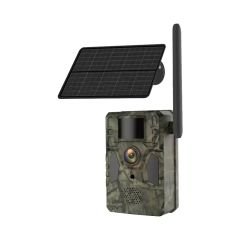 4 MP Full HD 4G Solar Sim Kartlı GPRS+ Black Led Fotokapan IR IP Kamera (INOX-222)