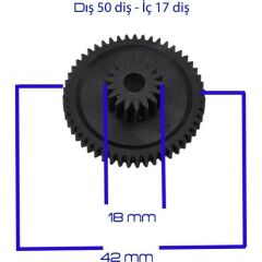 Egr Dişlisi (50 Diş)