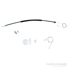 VW New Beetle Cabriolet 2003-2010 İçin Arka Sol Kapı Cam Kriko Tamir Takımı