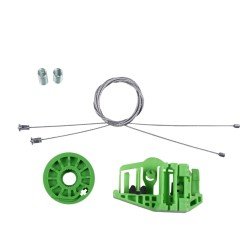 BMW 1 E87 HB 2004-2012 Arka Sağ Cam Tel Halat Kriko Tamir Seti EFGHLNT7 (OEM: 51357138468)