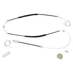 Audi TT Tipi 8J MK2 2006-2014 İçin Ön Sol Cam Kriko Tel Halat Tamir Seti DGMTWZ67