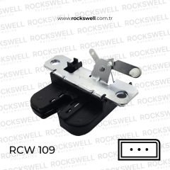 VOLKSWAGEN TRANSPORTER T5 - T6 - T7 BAGAJ KAPI KİLİT MOTORU 12 VOLT (OEM:7E5827505D - 7E5827505A)