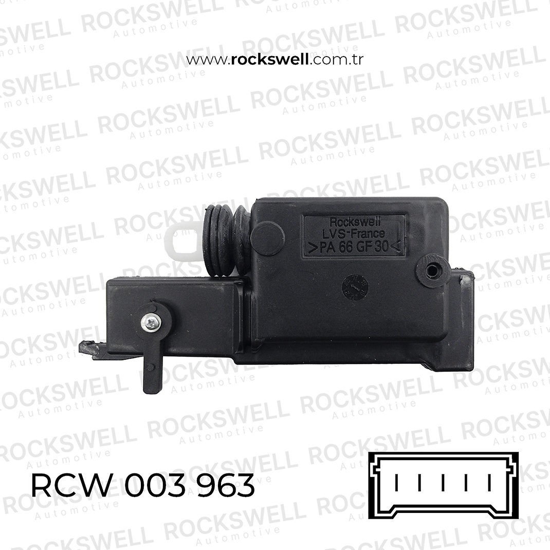 RENAULT CLİO I RENAULT KAPI KİLİT MOTORU ÖN SOL KAPI (5 PİNLİ) (OEM 77 01 039 564)