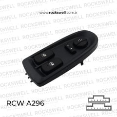 IVECO - DAILY CAM ANAHTARI (DUGMESI) CIFTLI SOL DAILY 12>14 CERCEVELI (AYNA AYARLI) (OEM 5801484207)
