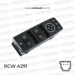 MERCEDES BENZ CAM ACMA DUGMESI ON SOL (KOMPLE, AYNA KATLAMALI) X156 14> X117 15>19 W176 12>18 W246 13>18 C117 13>19 W166 11>15 (OEM A1669054400 9107)