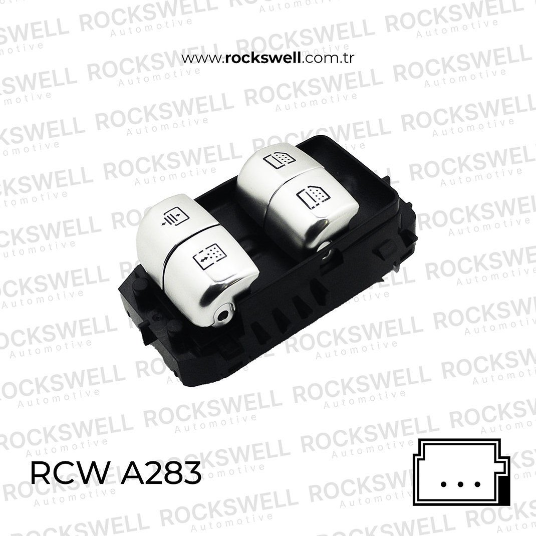 MERCEDES BENZ CAM ACMA DUGMESI ARKA (DORTLU, SIYAH) S-CLASS W222 13>17 (OEM A2229051505 9051)