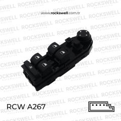 BMW CAM ANAHTARI BMW E60 E61 03>08 SOL PERDESIZ AYNA KATLAMASIZ (OEM 61316943241)