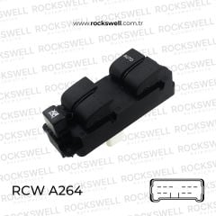 MAZDA 3 CAM ACMA KAPAMA ANAHTARI SOL DORTLU MAZDA 3 (III) 04 09 (16 PIN) (OEM BN8F-66-350A)