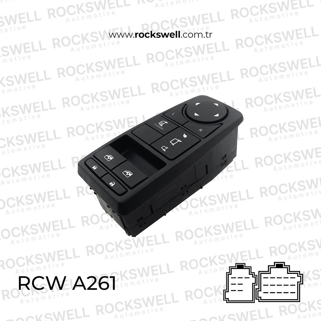 MAN TRUCK CAM DÜGMESİ MODULU SOL MAN TGX-TGS 07> D2066 D2676 (OEM 81258067093 81258067081 81258067108)
