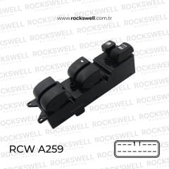 LANCER  CAM ACMA KAPAMA DUGMESİ SOL DORTLU LANCER 03 07 / GALANT 04 09 (14 PIN) (OEM MR587943 )