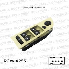 BMW CAM ACMA ANAHTARI SOL DORTLU KATLANMAZ GRI CERCEVELI BMW E90 E91 (OEM 61319217330)