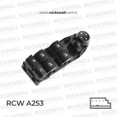 BMW CAM DUGMESİ SOL PERDELI KATLANMASIZ BMW E60 (OEM 61319122112)