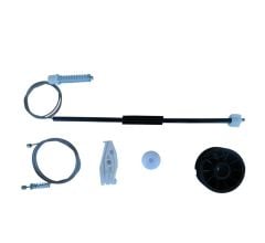 Peugeot 206 Cc Cabriolet 2002-2008 İçin Arka Sol Kapı Cam Tel Halat Kriko Tamir Takımı BDPQUX24