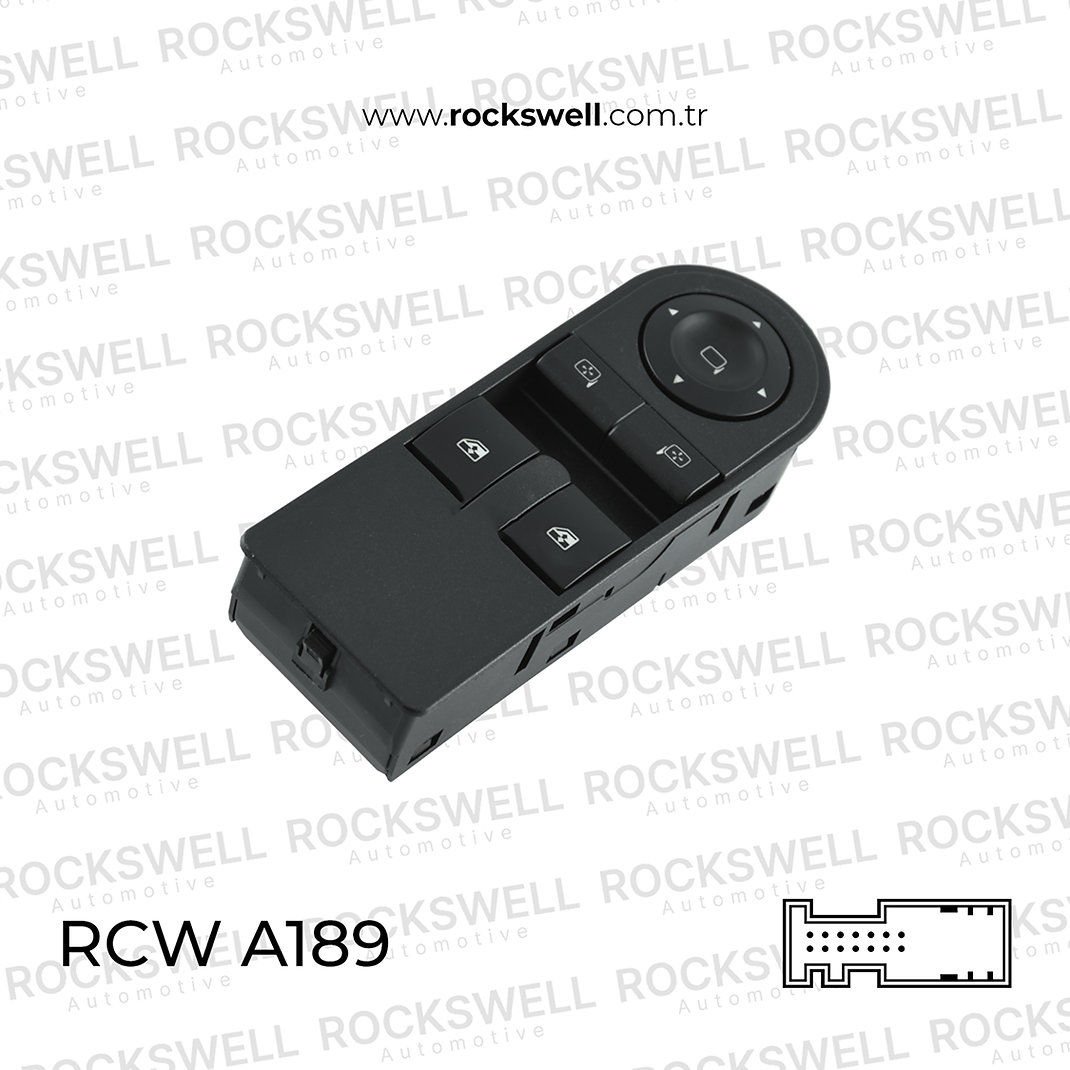 ASTRA H ZAFIRA B CAM ACMA KAPAMA ANAHTARI SOL CIFTLI 132 287 06 (PIN 14) (OEM:132 288 79)
