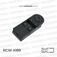 ASTRA H ZAFIRA B CAM ACMA KAPAMA ANAHTARI SOL CIFTLI 132 287 06 (PIN 14) (OEM:132 288 79)