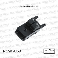 HYUNDAI İ20 CAM ACMA KAPAMA ANAHTARI SOL I20 08 14 CIFTLI (OEM:202 008 159)