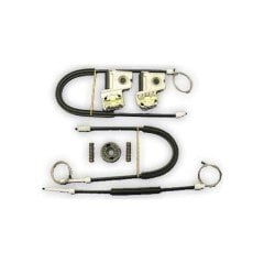 Peugeot 607 1999-2010 Metal Ayaklı Tel Halat Set SOL L Ön (OEM:9650734980 9221Q2) BGHPSUV9