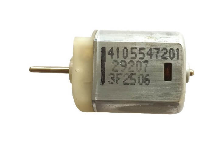 JOHNSON ÖNDEN KÖMÜRLÜ YANDAN ÇIKIŞLI  KISA MİL DC KİLİT MOTOR 12V 29207