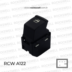 FABIA CAM ACMA KAPAMA ANAHTARI YOLCU TARAFI TEKLI FABIA 00>08(OEM:6Y0959855)