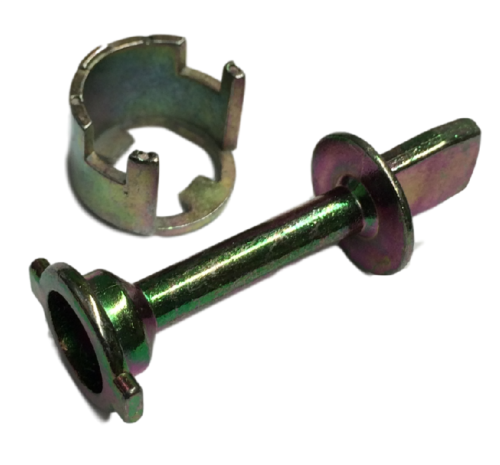 VW Transporter T5, T6, T7, Caddy Kapı Kilit Burcu Seti (Sağ & Sol) - OEM: 107837167 Serisi ve 7E0837167BY