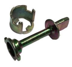 VW Transporter T5, T6, T7, Caddy Kapı Kilit Burcu Seti (Sağ & Sol) - OEM: 107837167 Serisi ve 7E0837167BY