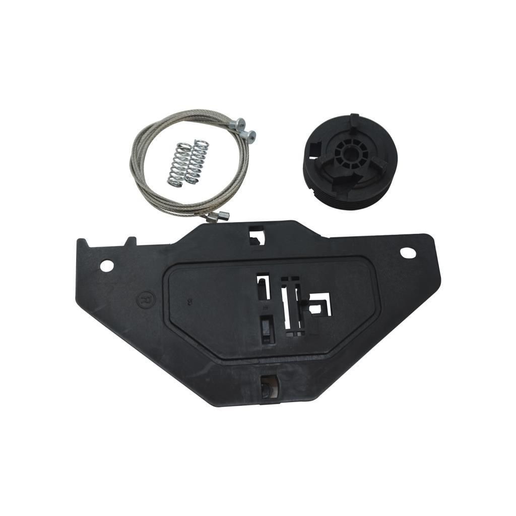 Citroen C3 MK2 5-Kapı için Ön Sağ Cam Kriko Tel Halat Tamir Seti (OEM:9813093280) DFMQSTU2