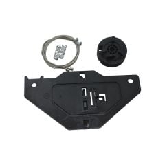 Citroen C3 MK2 5-Kapı için Ön Sağ Cam Kriko Tel Halat Tamir Seti (OEM:9813093280) DFMQSTU2