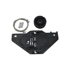 Citroen C3 MK2 5-Kapı için Ön Sağ Cam Kriko Tel Halat Tamir Seti (OEM:9813093280) DFMQSTU2