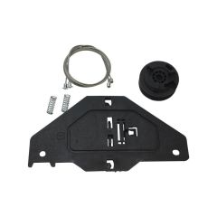 Citroen C3 MK2 5-Kapı için Ön Sol Cam Kriko Tel Halat Tamir Seti (OEM:9813093280) EFGJUV23