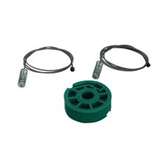 Audi A4 S4 B5 için Arka Sol Cam Kriko Tel Halat Tamir Seti (OEM:8D0839461) BGJNSUV9