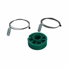 Audi A4 S4 B5 için Arka Sol Cam Kriko Tel Halat Tamir Seti (OEM:8D0839461) BGJNSUV9