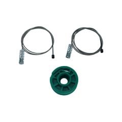 Audi A4 S4 B5 için Arka Sol Cam Kriko Tel Halat Tamir Seti (OEM:8D0839461) BGJNSUV9