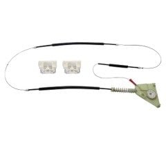 Audi A3 2003-2012 Sarmalı Sağ Ön Cam Tel Halat Tamir Seti (OEM:8P4837462A) FGKMP359