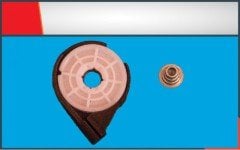 E46 CAM KRİKO KÖŞE MAKARA YUVASI SOL SET 1998-2005 (OEM:51358212099-51358200717-51358212099-51358200718