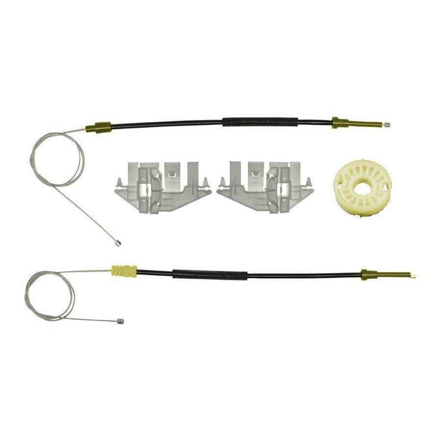 Citroen C5 (2004-2008) Uyumlu Yan Sanayi Ön Sol ve Sağ Cam Kriko Teli Seti (9675899080-9221EQ-9221FY-. 9675898980-9222FX-9222EP)