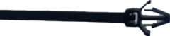 KLİPSLİ KABLO BAĞI CIRT KELEPÇE KLİPS CAPI 0,6x0,9 BOYU 17 CM NO 25 10 ADET