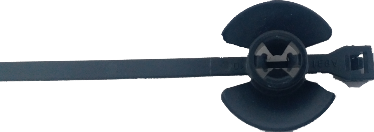 KLİPSLİ KABLO BAĞI CIRT KELEPÇE KLİPS CAPI 2 BOYU 19 CM NO 29 10 ADET