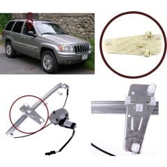 Jeep Grand Cherokee Mk2 Wj Wg Için Ön Sağ Cam Kriko Klipsi