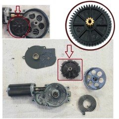 Toyota Avalon 2005-2013 Mercedes Opel Arka Perde Motor Tamir Dişlisi