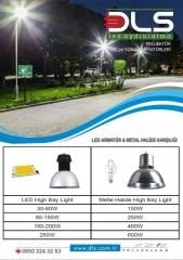100W Led Yol Sokak Armatür