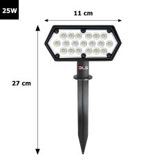 25 SOLAR ARMATÜR BEYAZ
